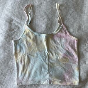 hollister tie dye malibu tank